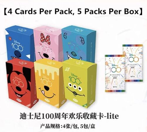 Card.Fun Disney 100 Joyful Trading Card Lite Box - DIY Geeks