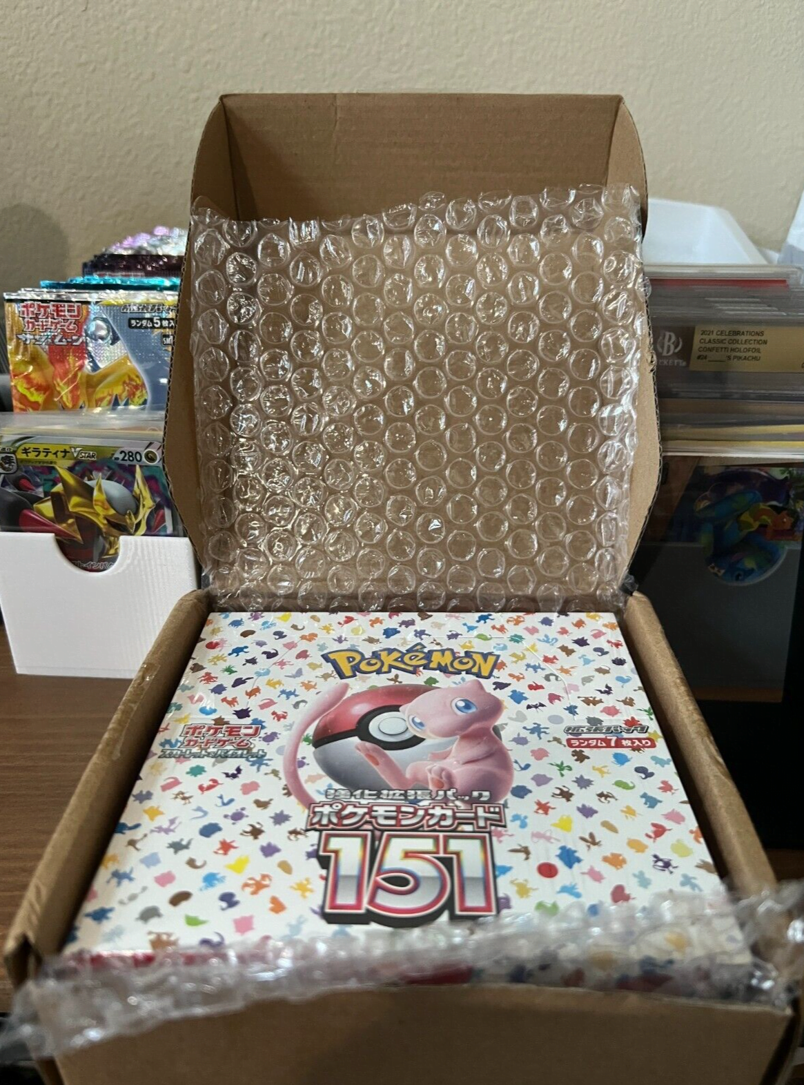 No Shrink /Pokemon Card Game 151 sv2a Booster Pack Box Scarlet & Violet  Japanese
