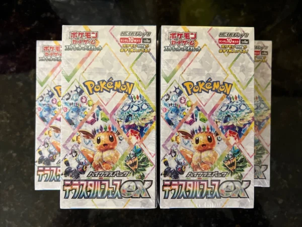 Pokemon JAPANESE Terastral Festival SV8A Booster Box